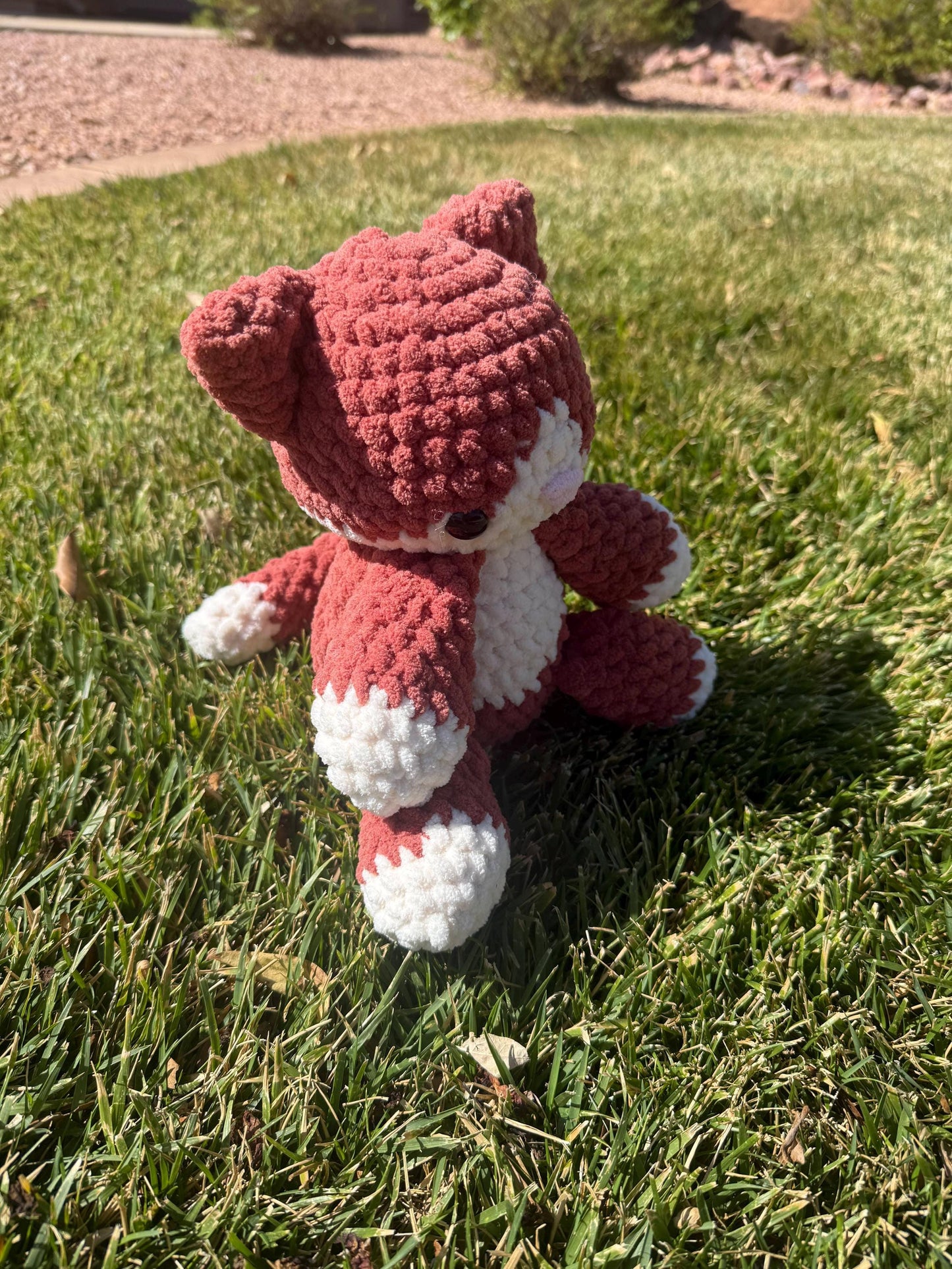 Cuddle Kitty Crochet Plushie