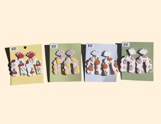 Fruit Arch Earrings