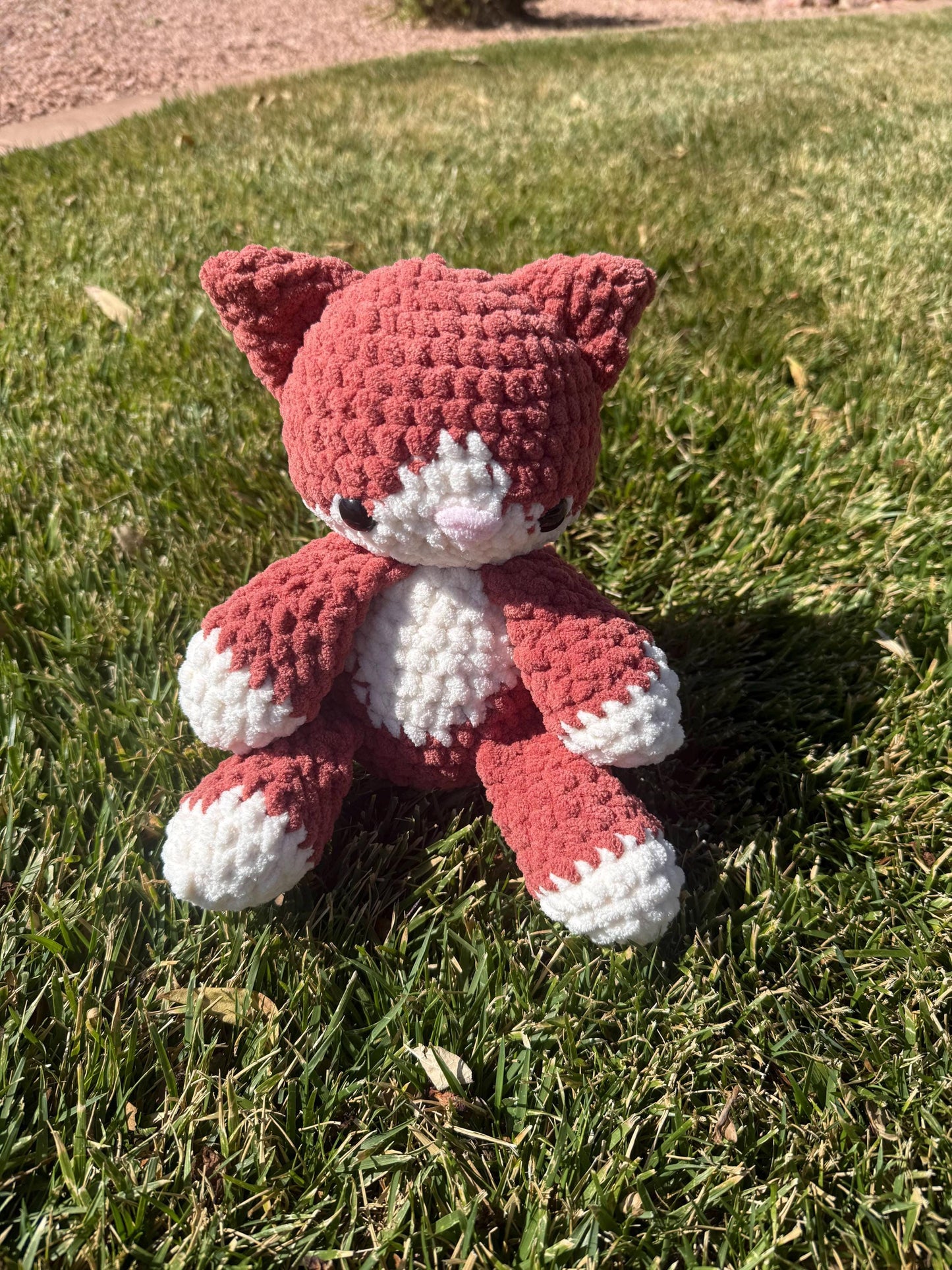 Cuddle Kitty Crochet Plushie