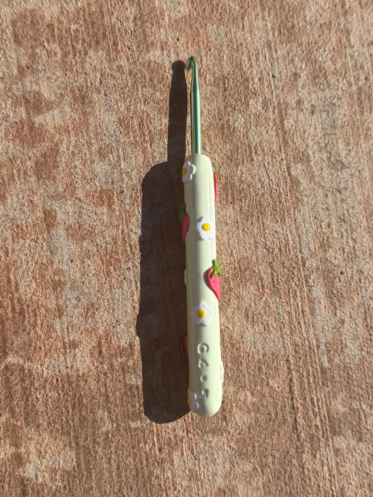 Polymer Clay Crochet Hook
