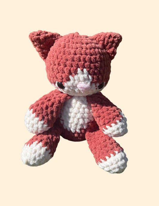 Cuddle Kitty Crochet Plushie